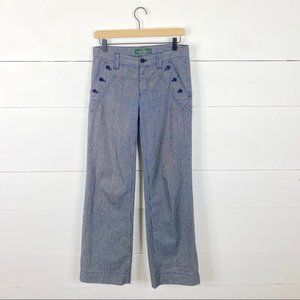 Lauren Jeans Co Ralph Lauren Striped Sailor Pants